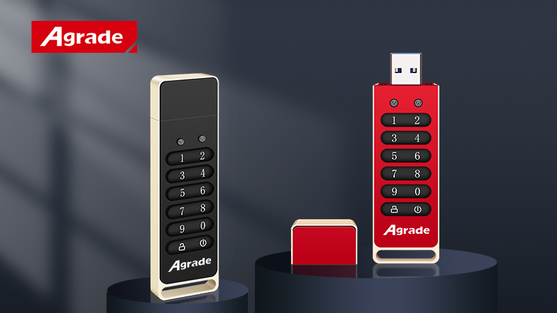 Agrade睿達(dá)存儲(chǔ)推出數(shù)字按鍵加密U盤(pán)