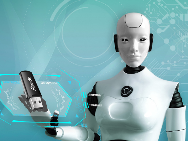 Agrade工業(yè)級(jí)U盤(pán)為機(jī)器人事業(yè)添彩