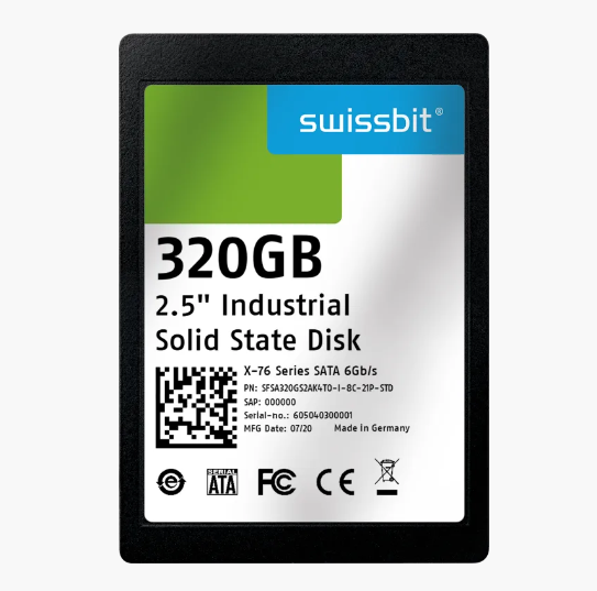 Swissbit  工業(yè)2.5寸SATA固態(tài)硬盤(pán)X-76